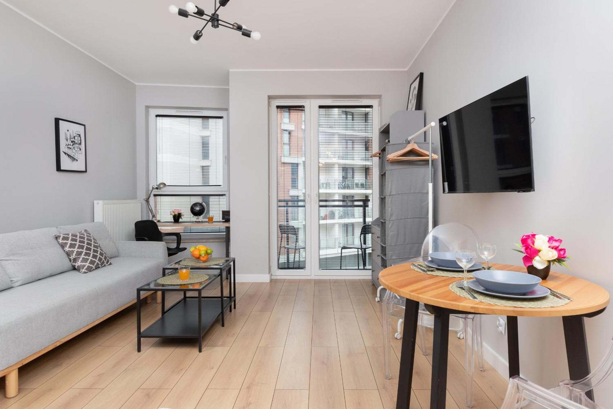 Studio Fahrenheit In Central Gdansk By Noclegi Renters Kültér fotó